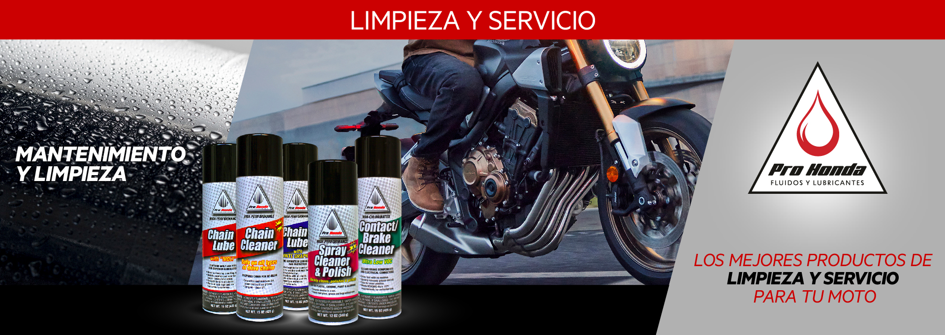 Lubricantes - Limpieza y servicio
